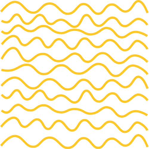 Pattern Yellow Squiggles