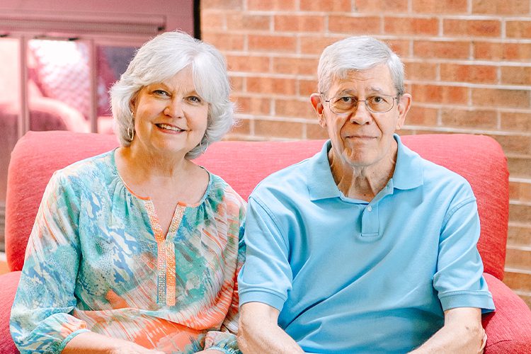 James & Cheri Forslund smiling