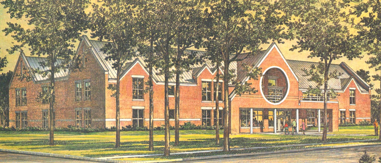 Architectural Rendering of Ronald McDonald House