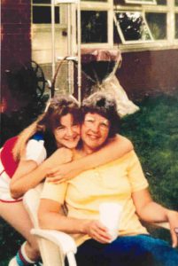 Sherry Weesner (L) and mom Shirley (R)