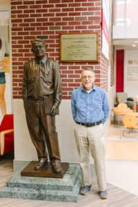 Dr Richard Schreiner poses, smiling, at Riley Childrens Health