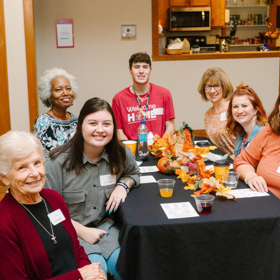 RMHCCIN volunteers gathered to celebrate one another.