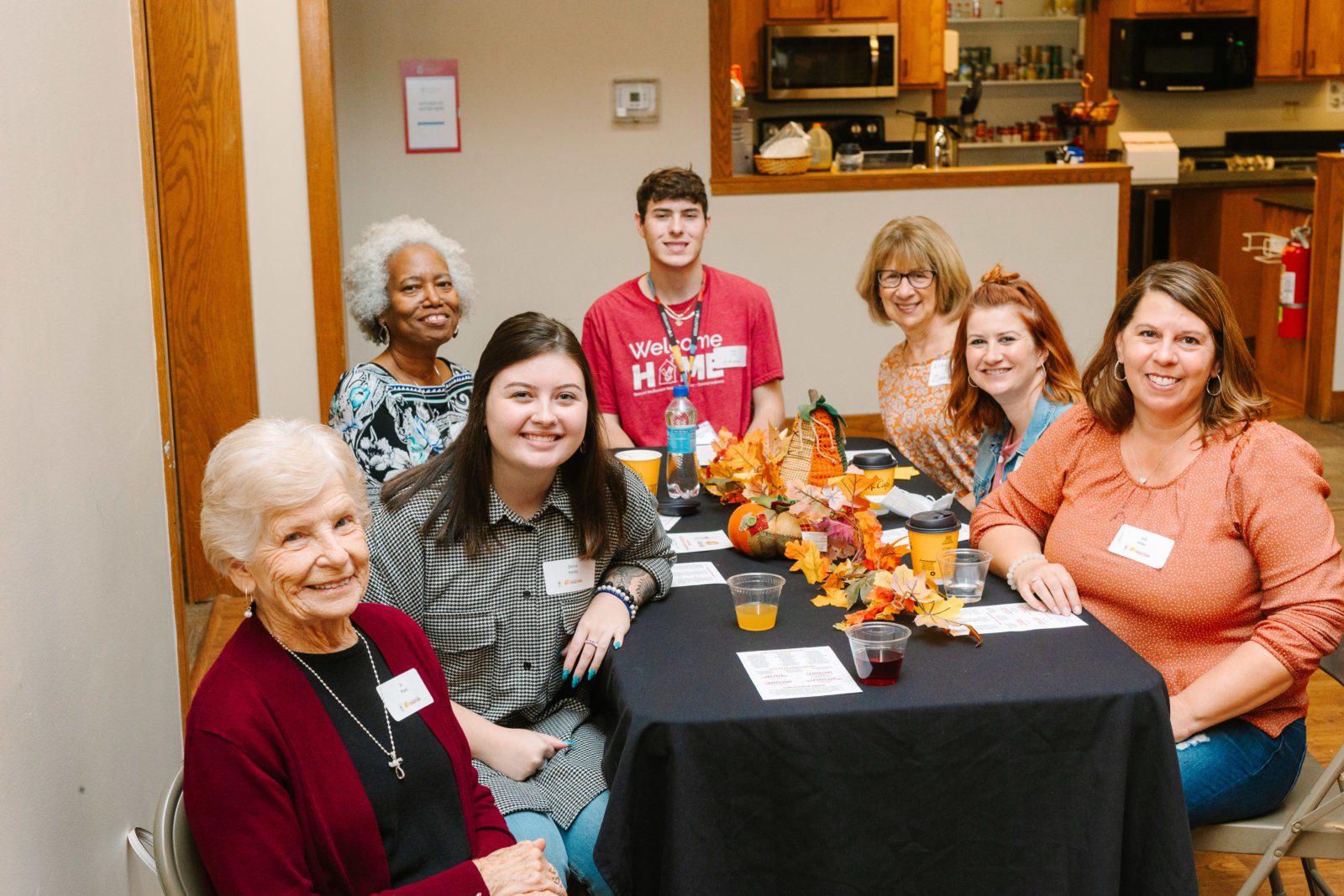 RMHCCIN volunteers gathered to celebrate one another.